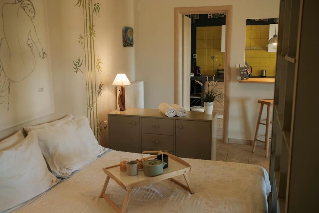 Apartment With Garden In Thessaloniki. Экстерьер фото